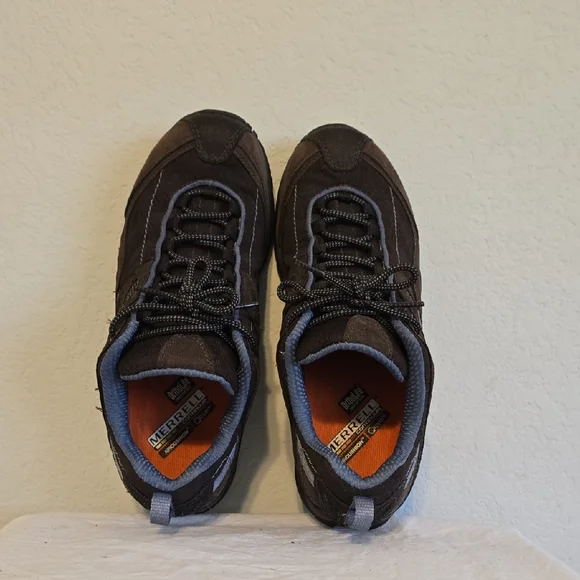 Merrell Women's Athletic Shoes In Brown And Periwinkle Color. Size 7.5M EUC - Picture 5 of 15